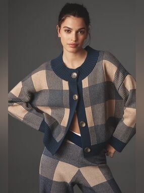 Anthropologie Electric & Rose Rudi Cashmere Cardigan Sweater